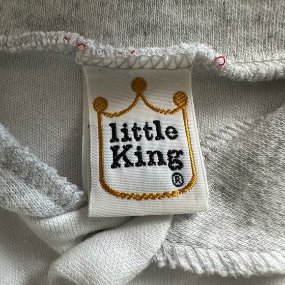 Little King 6 Months Ohio State University Snap Closure Baby Jersey PJ One Piece - Picture 4 of 5